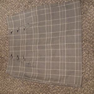H & M Plaid Skirt